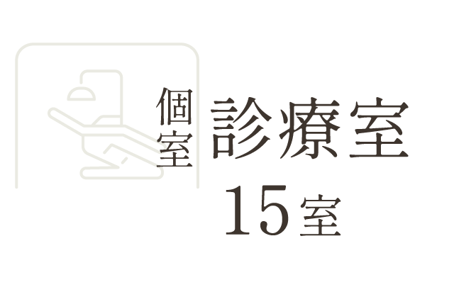 個室診療室15室