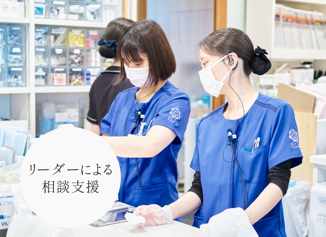 リーダーによる相談支援